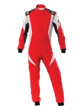 OMP Racing First Evo Overall Suit Homologated FIA 8856-2018 MY2020                                     - IA0-1854-B01-063-52 - Image 2