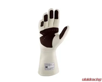 OMP Racing Dijon Gloves Homologated FIA 8856-2018 MY2021 - IB0-0746-B01-028-L