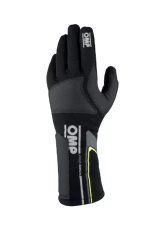 OMP Racing Pro Mech Evo Gloves Black                                     - IB0-0758-B01-071-M - Image 2