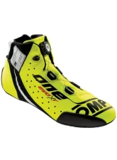 OMP Racing One Evo X R Fluo Yellow Shoes FIA                                     - IC/805E09941 - Image 2