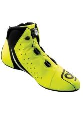 OMP Racing One Evo X R Fluo Yellow Shoes FIA                                     - IC/805E09941 - Image 2