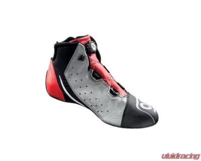 OMP Racing One Evo X R Black/Red Shoes FIA - IC/805E17237