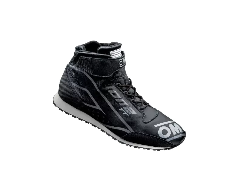OMP Racing One TT FIA 8856-2018 Black Shoes IC0-0828-A01-071-37