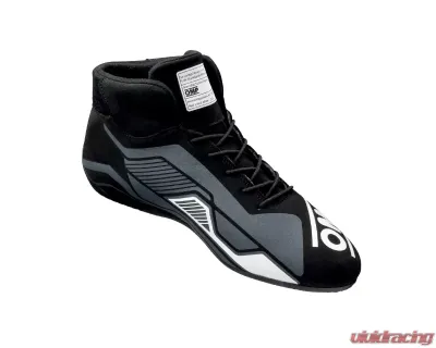 OMP Racing Black | White OMP Sport Shoes FIA 8856-2018 MY2022 - IC0-0829-A01-076-43