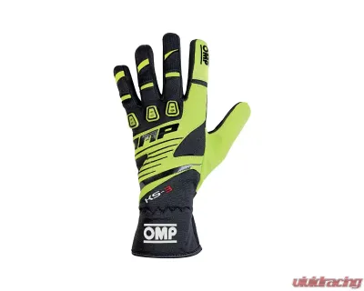 OMP Racing KS-3 Gloves MY2018 - KB0-2743-B01-059-XXS