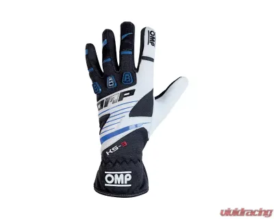 OMP Racing KS-3 Gloves MY2018 - KB0-2743-B01-175-S
