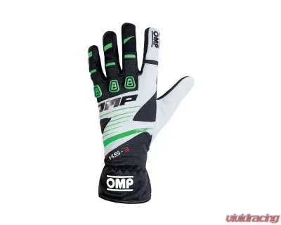 OMP Racing KS-3 Gloves MY2018 - KB0-2743-B01-270-005