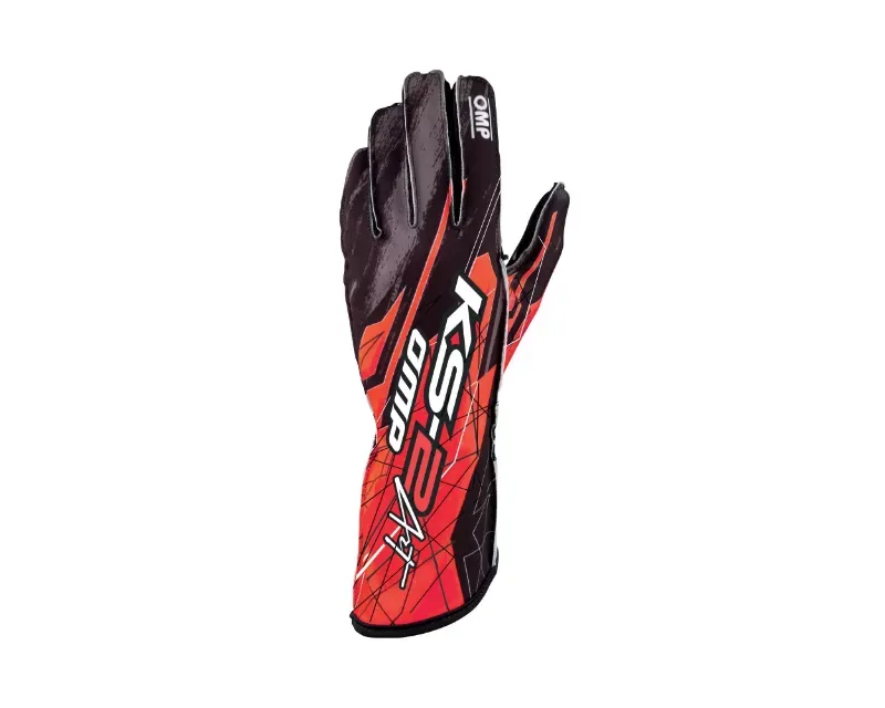 OMP Racing KS-2 Art Gloves MY2018 - KB0-2748-A01-073-XXS
