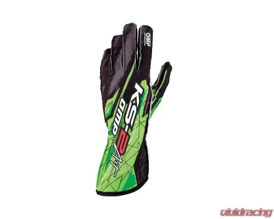 OMP Racing KS-2 Art Gloves MY2018 - KB0-2748-A01-274-XS