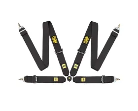 OMP Racing Safety Harness First 3" 4 Points Black FIA 8854/98