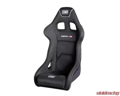 OMP Racing ARS-R Fiberglass Seat Black - HA0-0774-B01-071
