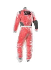 OMP Racing Rain-K Overall Suit Transparent                                     - KK0-3106-A01-004-M - Image 2