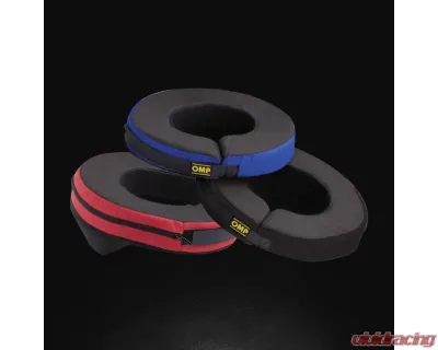 OMP Racing Neck Colla Black - KK0-4003-071