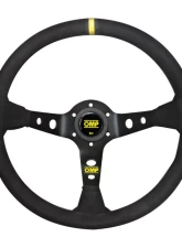 OMP Racing Corsica Scamosciato Steering Wheel Black                                     - OD0-1954-071 - Image 2
