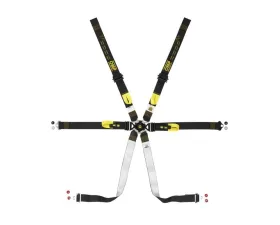 OMP Racing One 2" Endurance Pull Down 6-Point Safety Harness