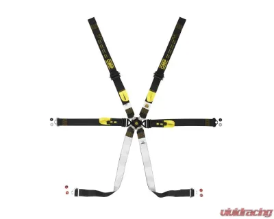 OMP Racing One 2" Endurance Pull Down 6-Point Safety Harness - DA0-0211-A02-071