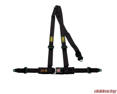 OMP Racing Road 3 3-Point Safety Harness - DA0-0504-A01-071