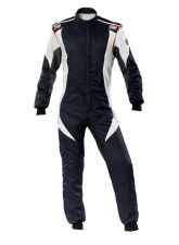 OMP Racing First-EVO Overall Suit Homologated FIA 8856-2018 MY2020                                     - IA0-1854-B01-SF-076-48 - Image 2