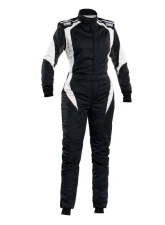 OMP Racing First-ELLE Overall Suit Homologated FIA 8856-2018 MY2020                                     - IA0-1854-B02-SF-076-44 - Image 2