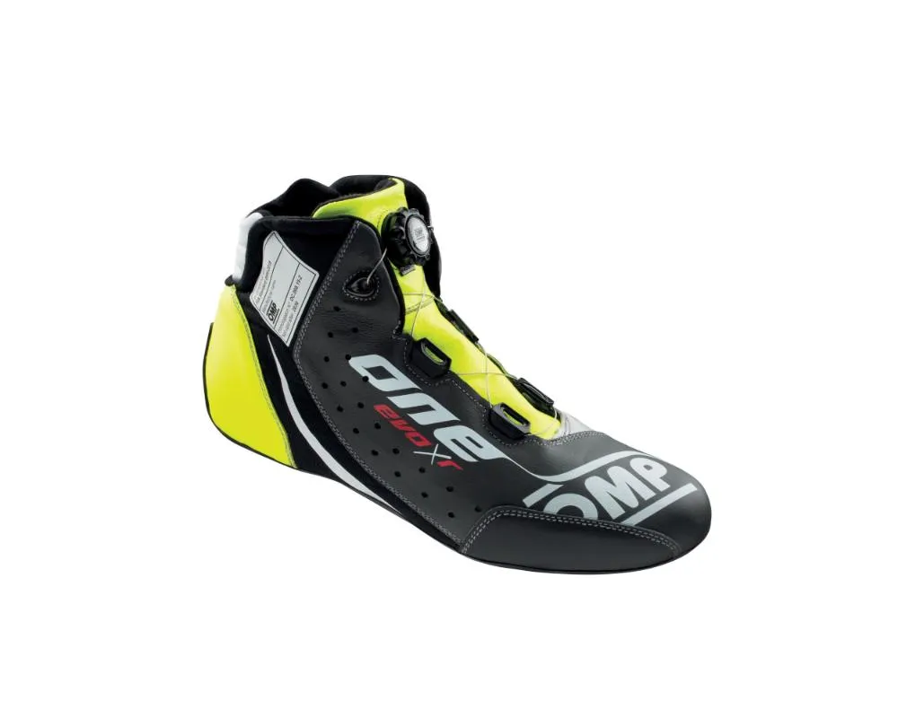 OMP Racing One EVO X R Shoes FIA 8856-2018 - IC0-0805-B01-370-37