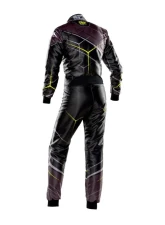 OMP Racing KS Art Children Karting Suit Black/Fluo Yellow                                     - KA0-1726-BK1-178-130 - Image 2