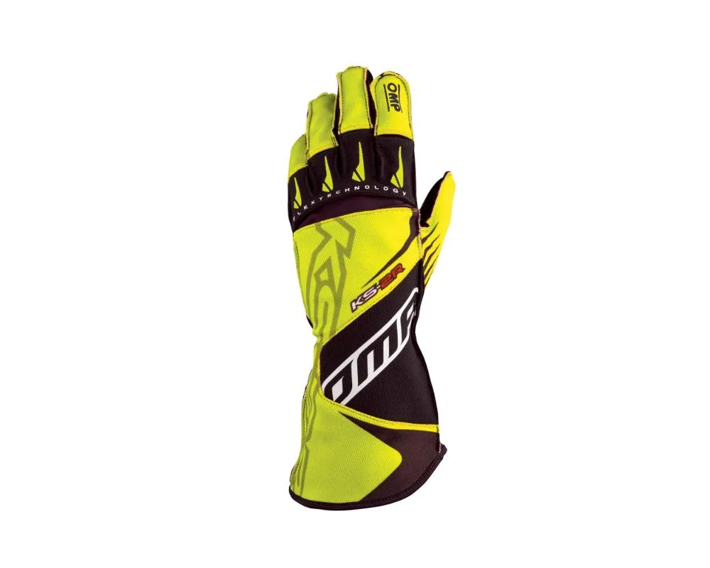 OMP Racing KS-2R Karting Gloves MY2022 - KB0-2749-A01-059-004
