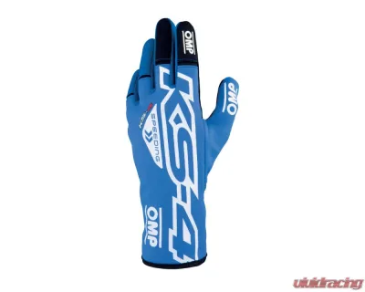 OMP Racing KS-4 Karting Gloves MY2023 - KB0-2750-A01-043-XL