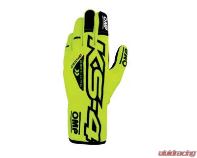 OMP Racing KS-4 Karting Gloves MY2023 - KB0-2750-A01-059-004