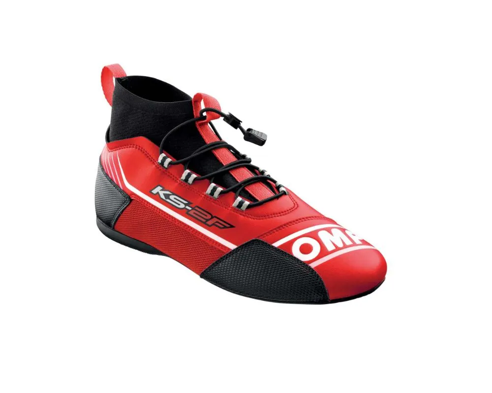 OMP Racing KS-2F Karting Shoes - KC0-0830-A01-060-44