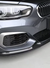 3D Design Carbon Fiber Front Lip Spoiler for BMW F20 1-Series LCI M-Sport 2012-2018                                     - 3101-22031 - Image 7