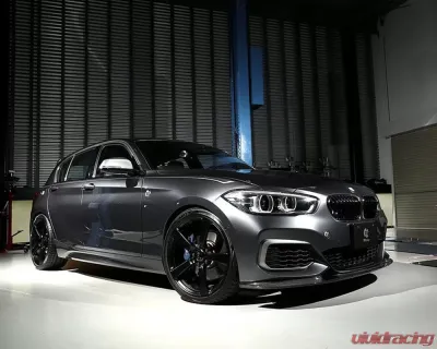 3D Design Carbon Fiber Front Lip Spoiler for BMW F20 1-Series LCI M-Sport 2012-2018 - 3101-22031