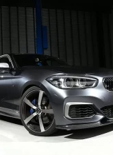 3D Design Carbon Fiber Front Lip Spoiler for BMW F20 1-Series LCI M-Sport 2012-2018                                     - 3101-22031 - Image 5