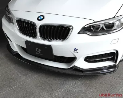 3D Design Carbon Fiber Front Lip - 3101-22211