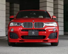 3D Design Urethane Front Lip Spoiler BMW F26 X4 M-Sport | F25 X3 M-Sport 2013-2018