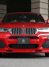 3D Design Urethane Front Lip Spoiler BMW F26 X4 M-Sport | F25 X3 M-Sport 2013-2018                                     - 3101-22611 - Image 4