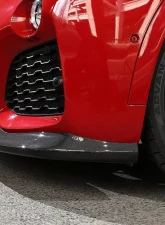 3D Design Carbon Fiber Front Lip Spoiler BMW F26 X4 M-Sport 2013-2018                                     - 3101-22621 - Image 9