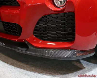 3D Design Carbon Fiber Front Lip Spoiler BMW F26 X4 M-Sport 2013-2018 - 3101-22621