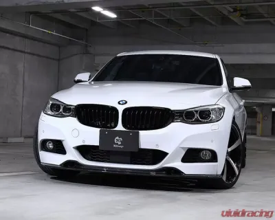 3D Design Carbon Fiber Front Lip Spoiler for BMW F34 3-Series GT M-Sport 2013-2018 - 3101-23421