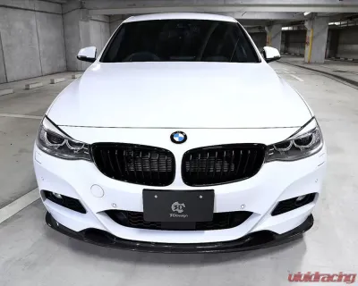 3D Design Carbon Fiber Front Lip Spoiler for BMW F34 3-Series GT M-Sport 2013-2018 - 3101-23421