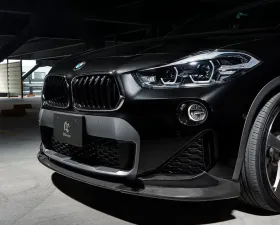 3D Design Carbon Fiber Front Lip Spoiler
