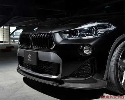 3D Design Carbon Fiber Front Lip Spoiler - 3101-23911