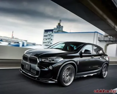 3D Design Carbon Fiber Front Lip Spoiler - 3101-23911
