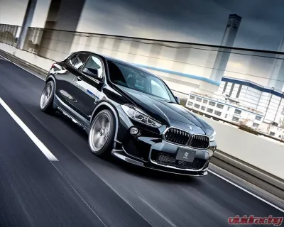 3D Design Carbon Fiber Front Lip Spoiler - 3101-23911