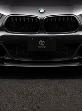 3D Design Carbon Fiber Front Lip Spoiler BMW F39 X2 M-Sport 2018-2023                                     - 3101-23921 - Image 2