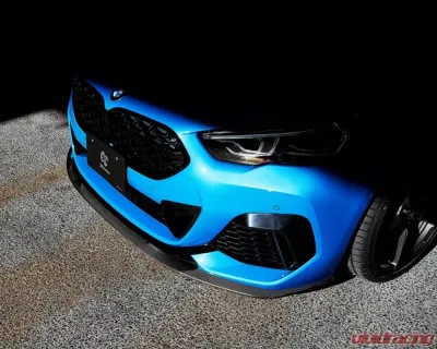 3D Design Carbon Fiber Front Lip Spoiler - 3101-24411