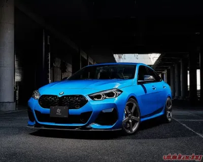 3D Design Carbon Fiber Front Lip Spoiler - 3101-24411