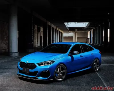 3D Design Carbon Fiber Front Lip Spoiler - 3101-24411