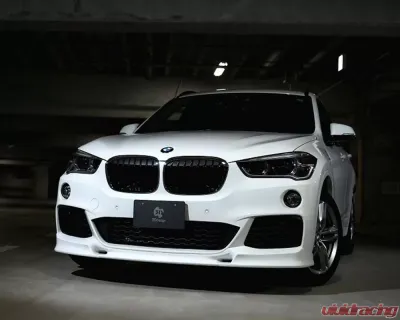 3D Design Urethane Front Lip Spoiler BMW F48 X1 M-Sport 2016-2023 - 3101-24811