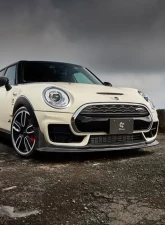 3D Design Carbon Fiber Front Lip Spoiler Mini Cooper Clubman JCW F54 2007-2010                                     - 3101-25411 - Image 3
