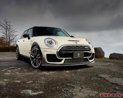 3D Design Carbon Fiber Front Lip Spoiler Mini Cooper Clubman JCW F54 2007-2010 - 3101-25411